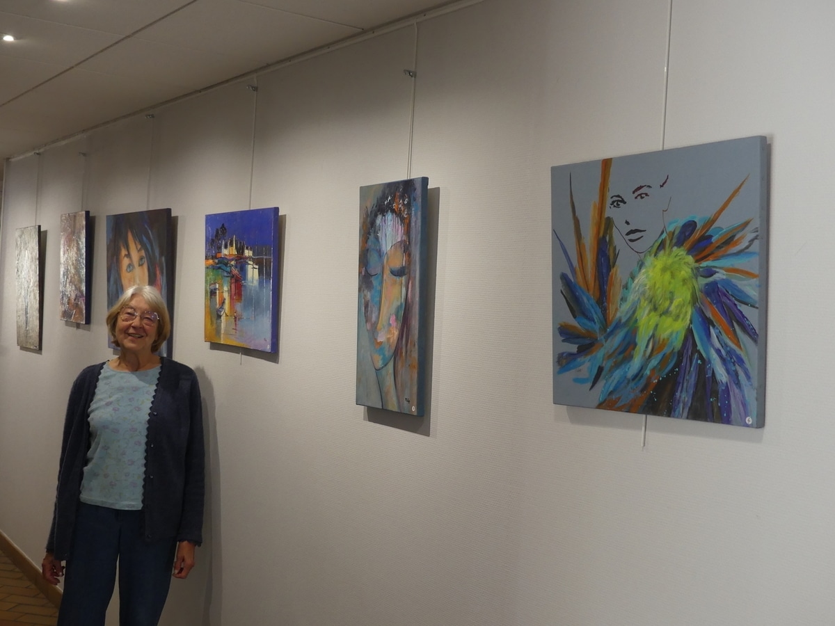 New exhibition of paintings at La Rénouvie