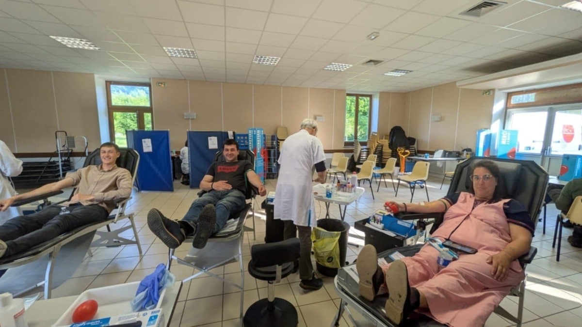 A generous blood drive