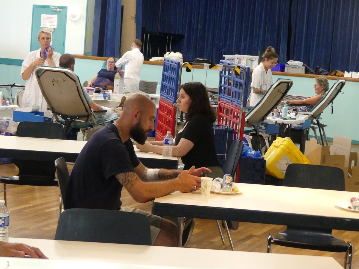 A good collection for blood donation