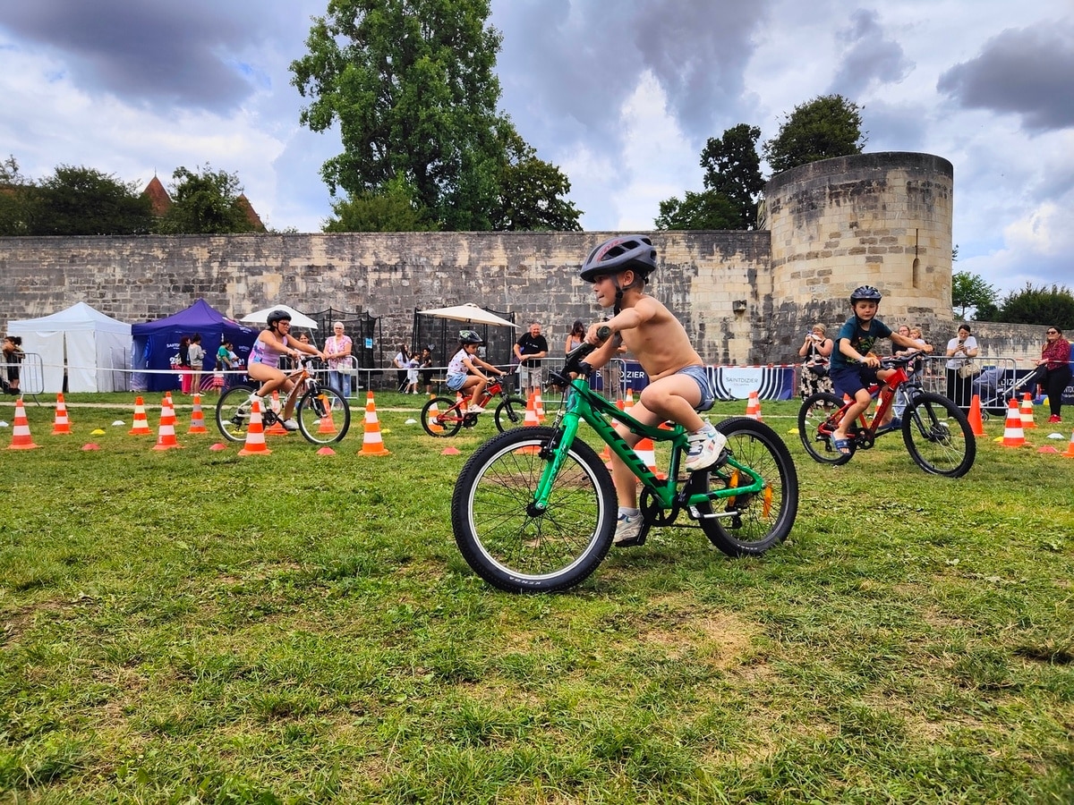 Discovering triathlon at Fort Bragard