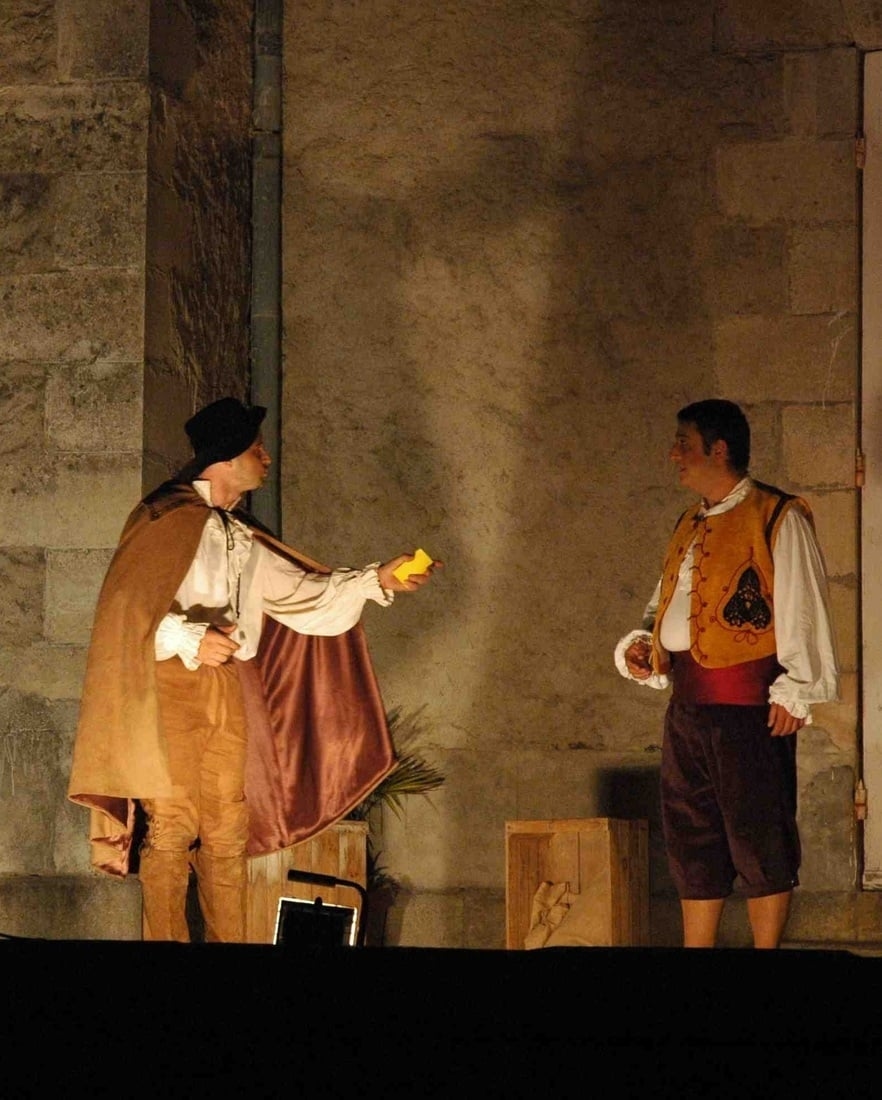 “Los hijos del capitán Fracasse” en Louze