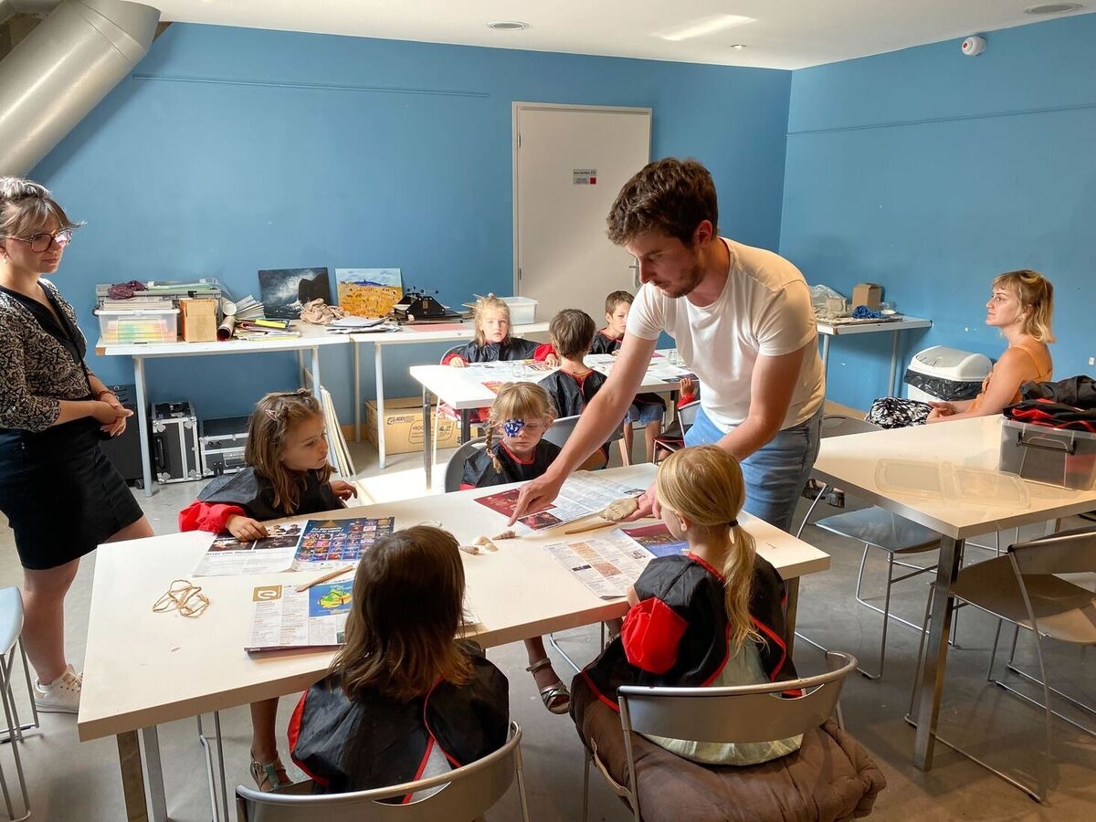 Die Jugendwerkstätten der Museen spielen Modellbau