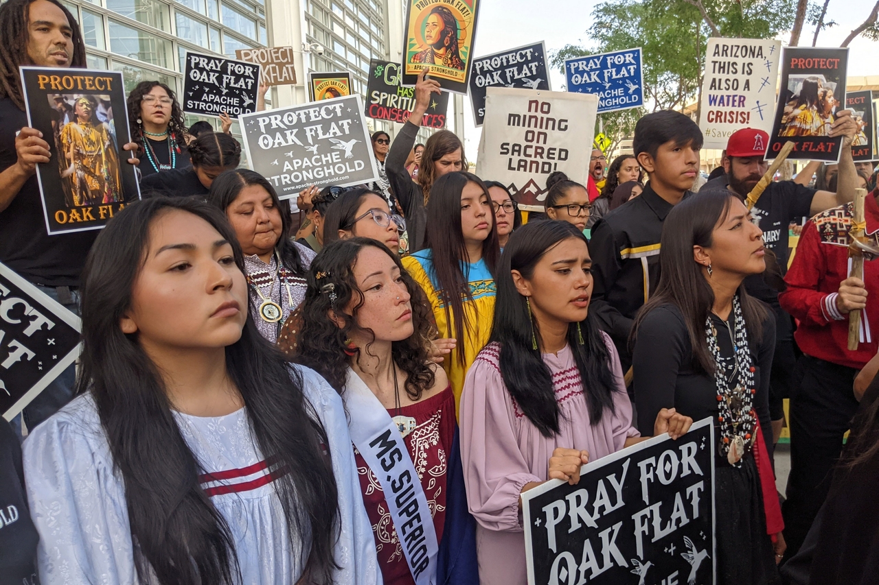 Trumps beschleunigter Deal für eine Kupfermine verschärft den Existenzkampf für Apache