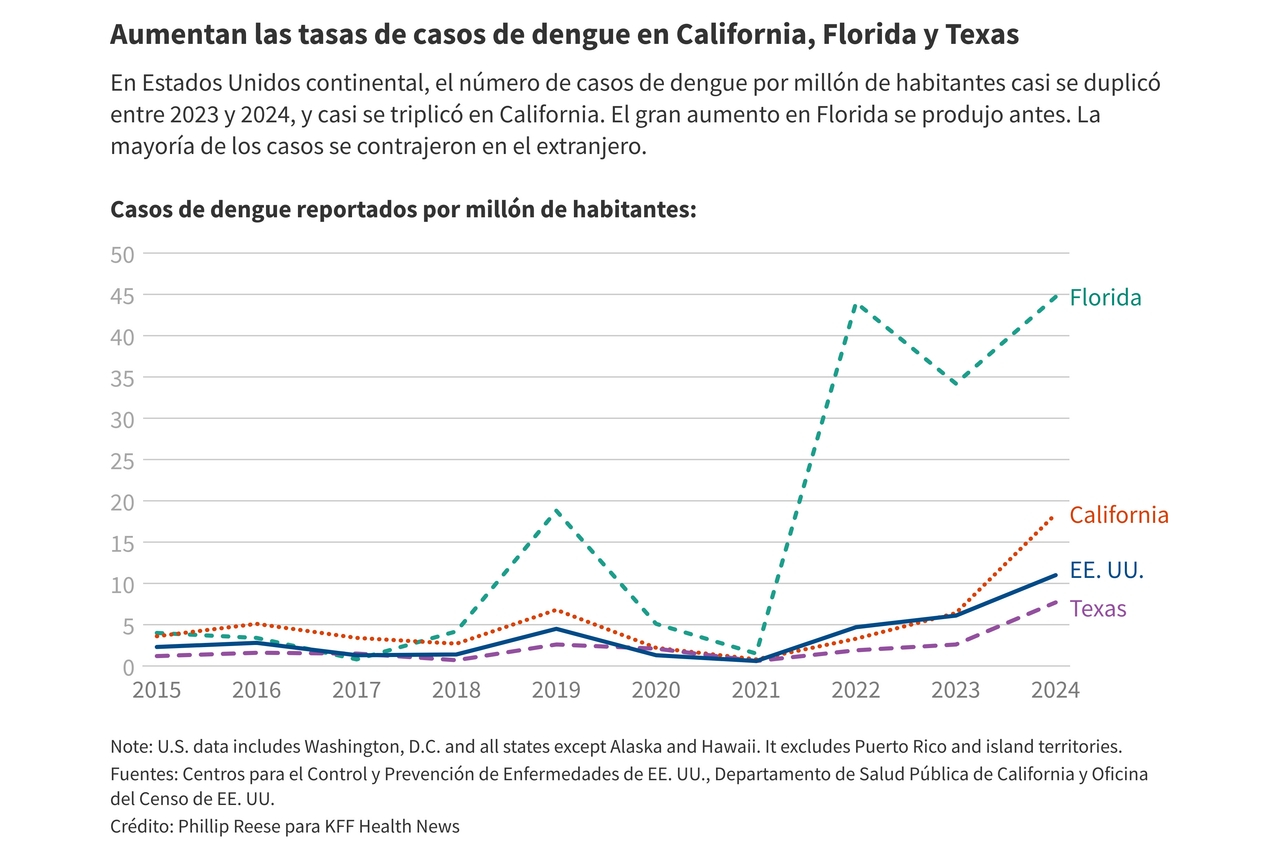 Con el verano hay más mosquitos y, temen oficiales, más casos de dengue