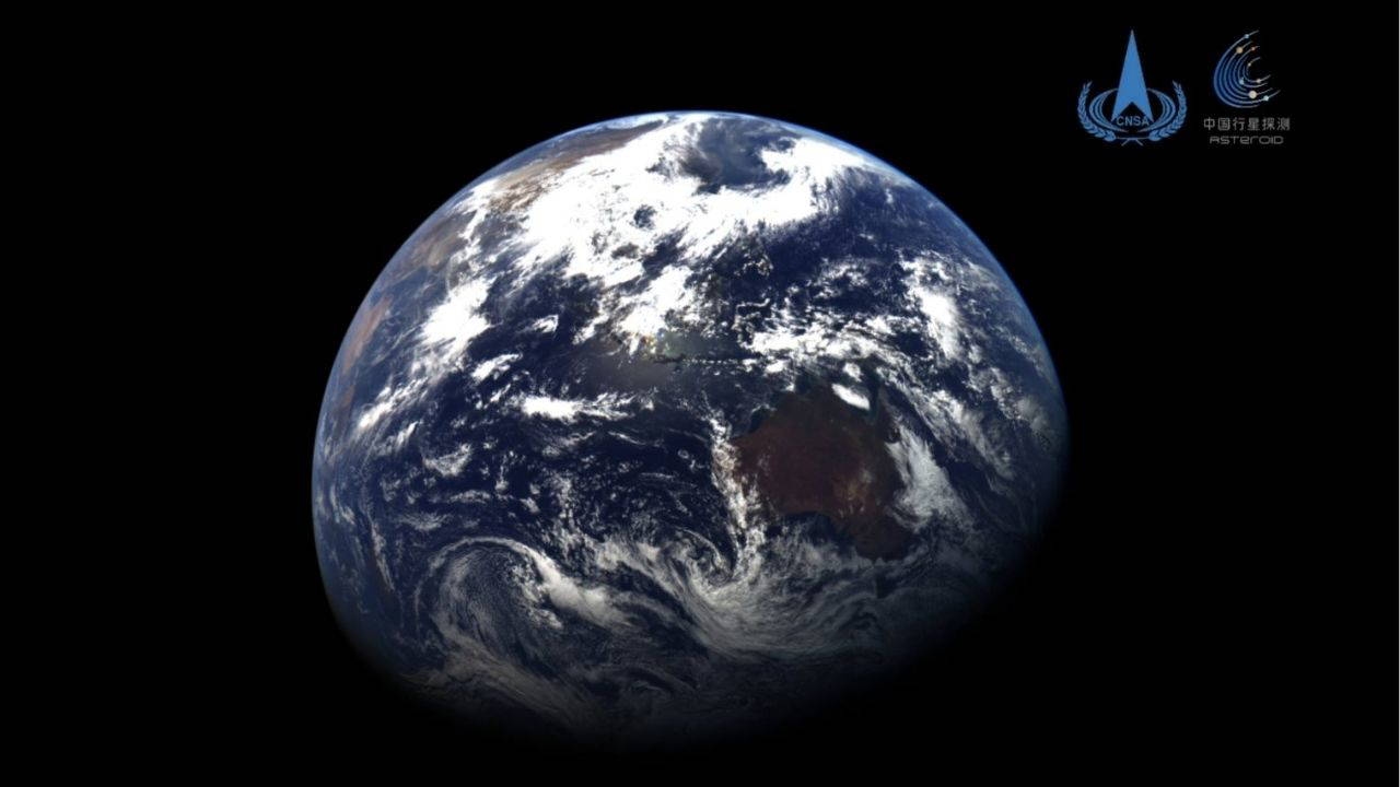 China comparte imágenes de la Tierra y la Luna