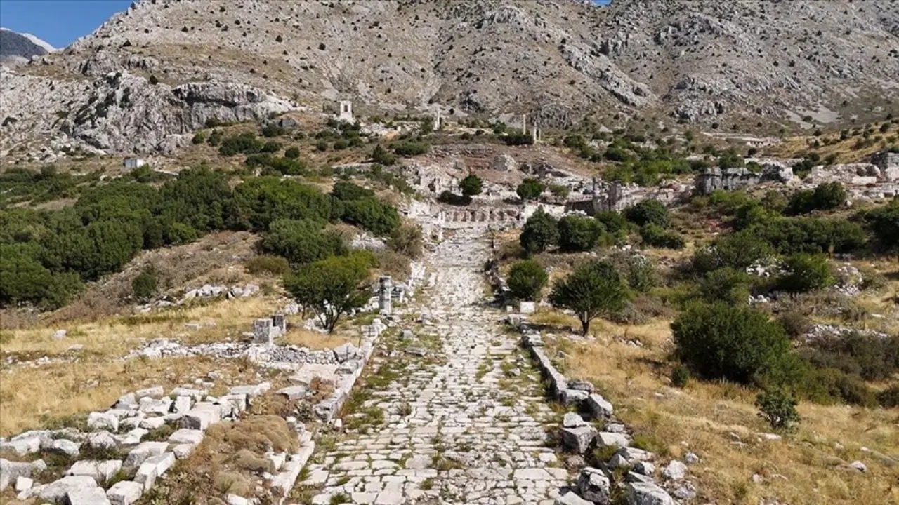 L'Odeon nell'antica città di Sagalassos è stato riportato alla luce
