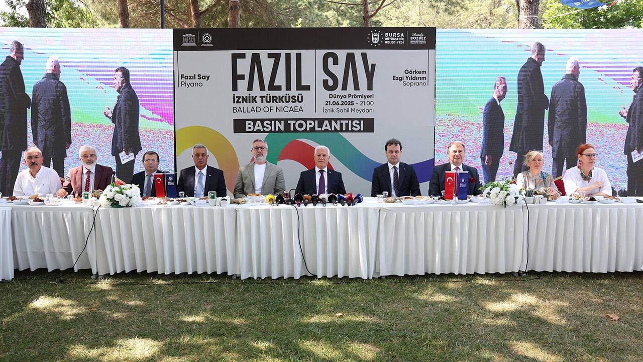 Une composition spéciale pour Iznik de Fazıl Say