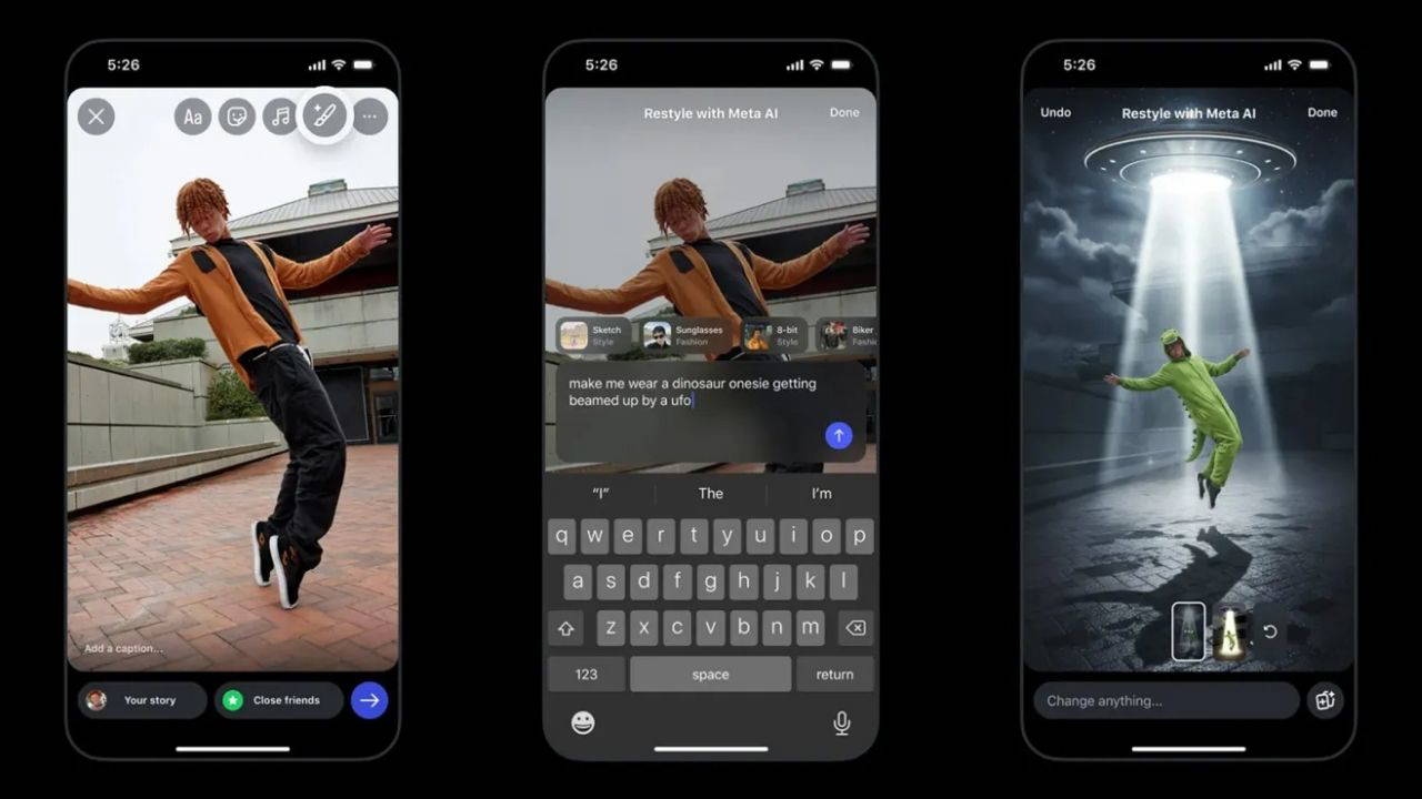 New artificial intelligence tools are being introduced to Instagram's stories