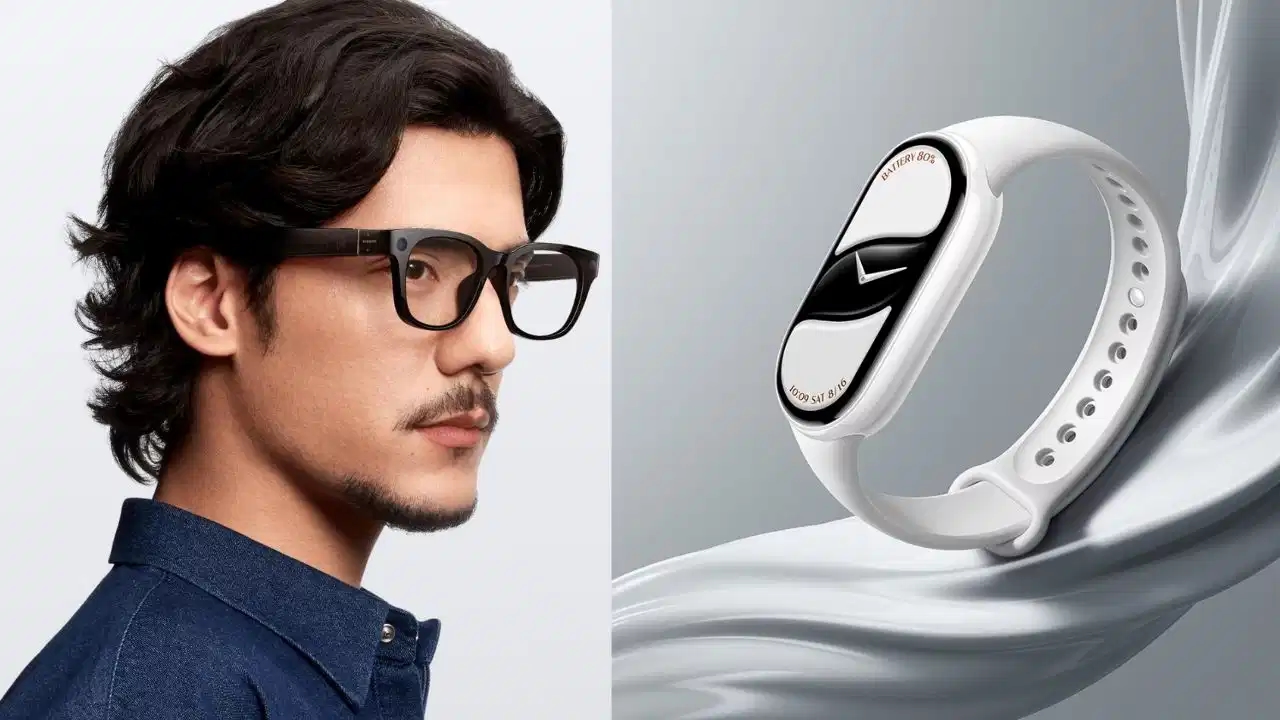 Xiaomi stellt Smart Glasses, faltbares Telefon und Smart Bracelet vor