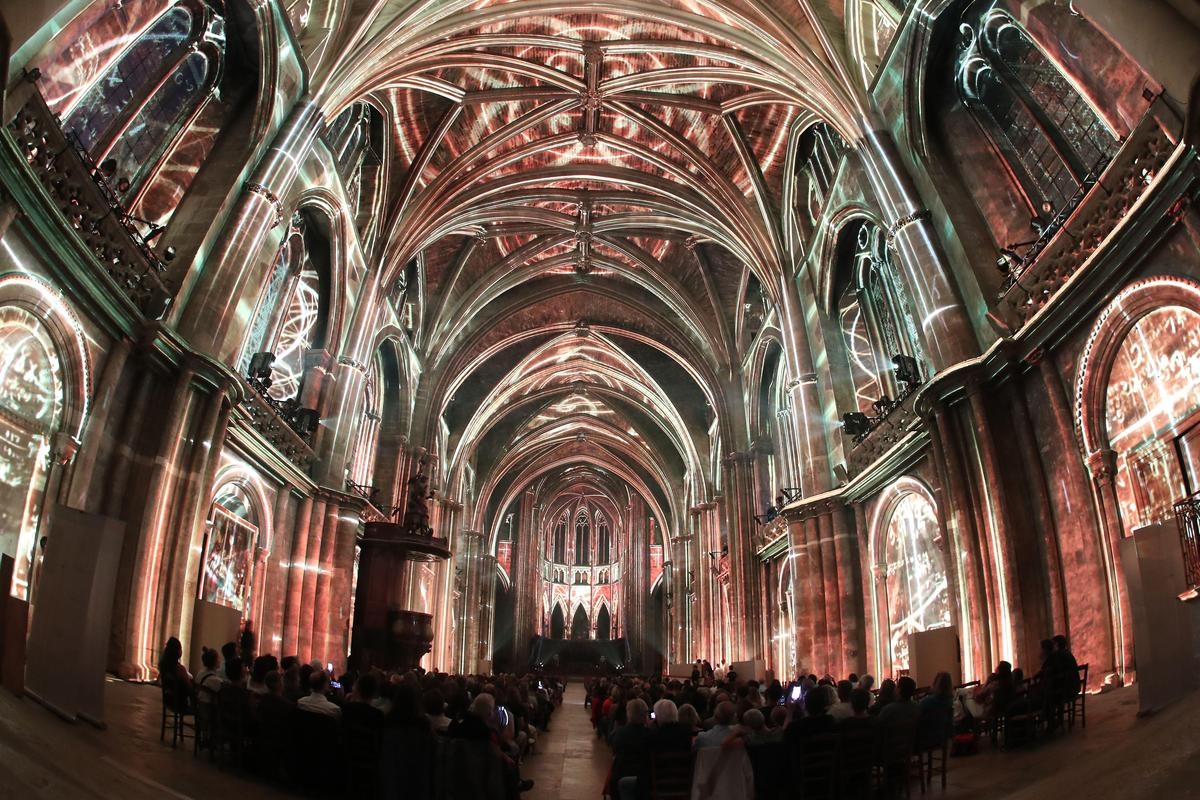 Bordeaux: Wideomapping Luminiscence powróci do katedry we wrześniu