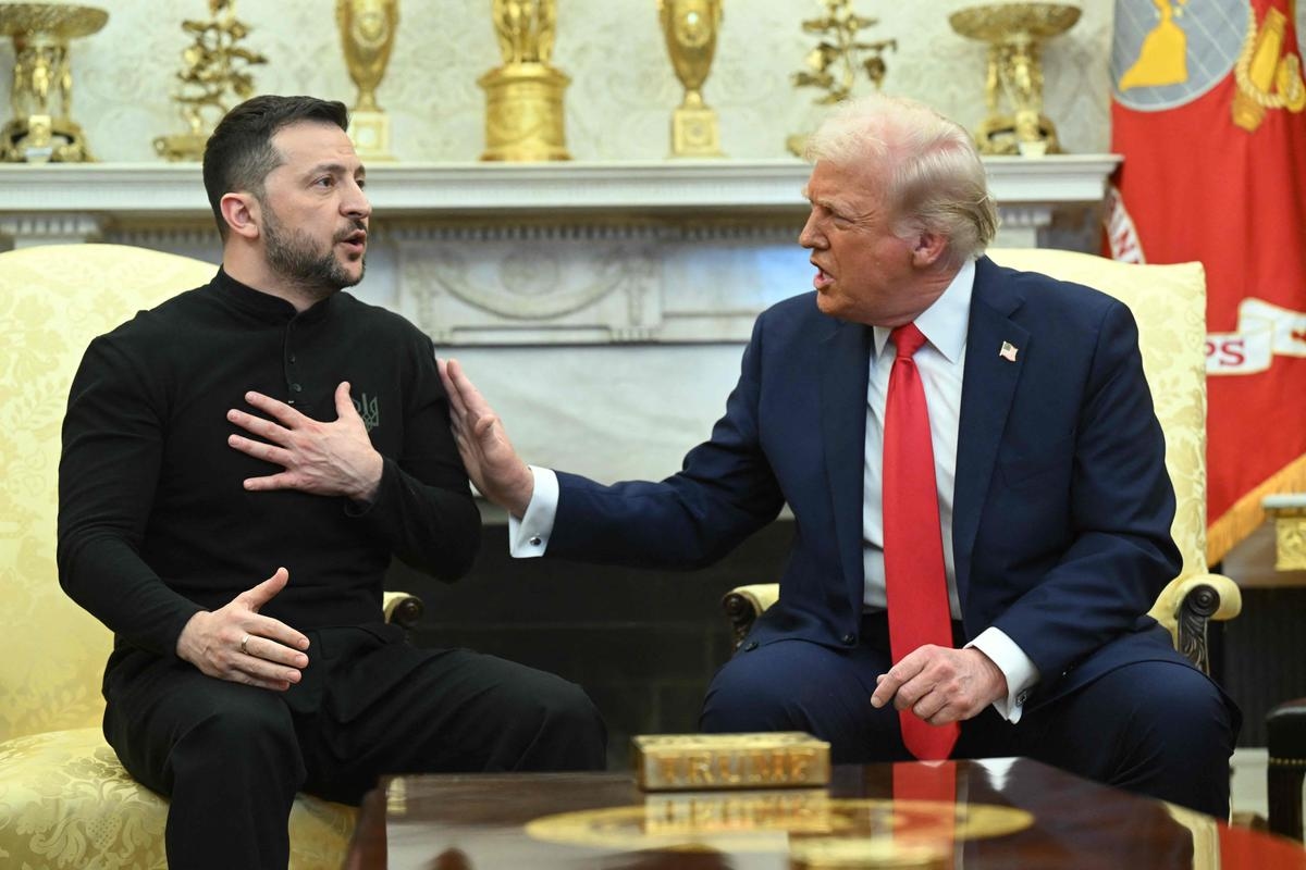 Wojna na Ukrainie: Spotkanie Zełenskiego z Trumpem potwierdzone na środę na szczycie NATO