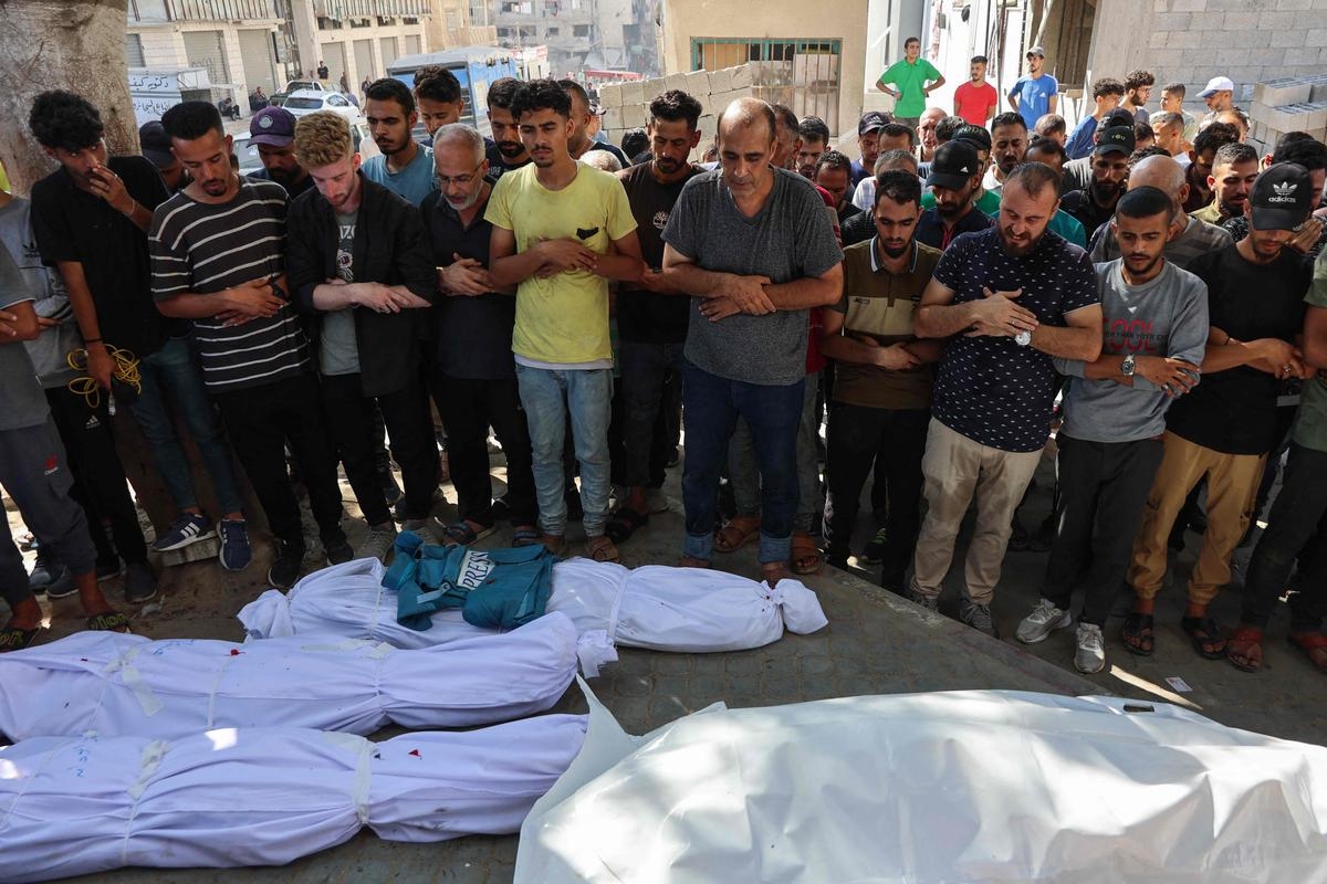Gaza-Krieg: Hilfskräfte melden trotz Waffenstillstandsforderungen mehr als 50 Tote