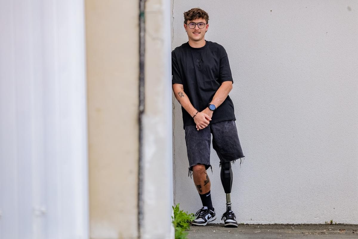 70 kilometers on crutches in the desert… The great adventure of Pierre Borgella, a one-legged marathon runner from Bordeaux