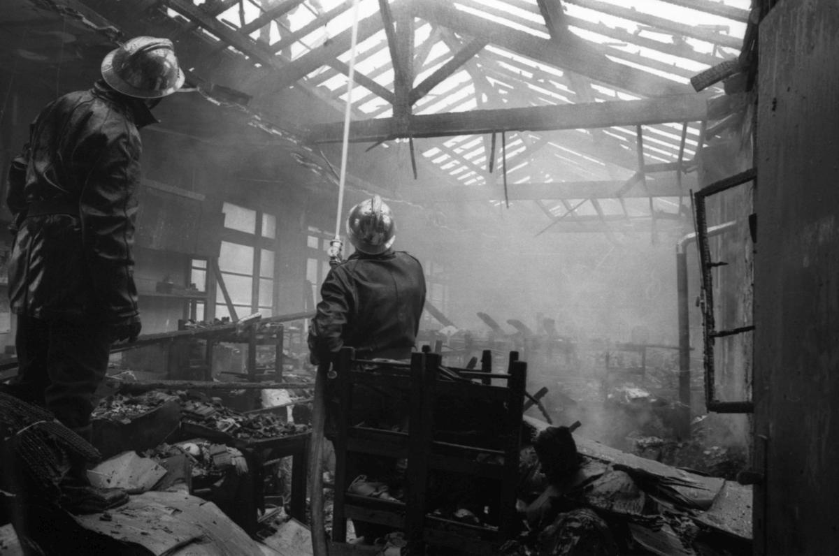 Fire in Talence near Bordeaux, in 1971: “The workers had just left”