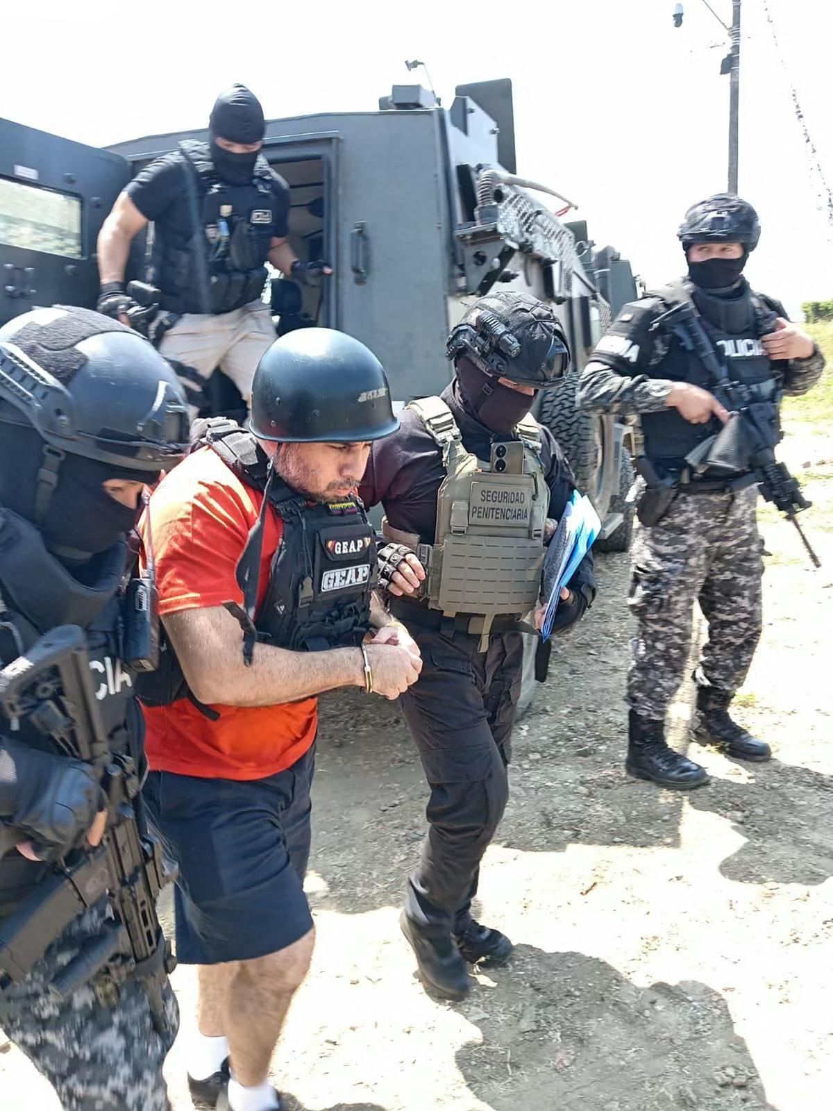 Ecuador's biggest drug trafficker, "Fito," was extradited to the United States