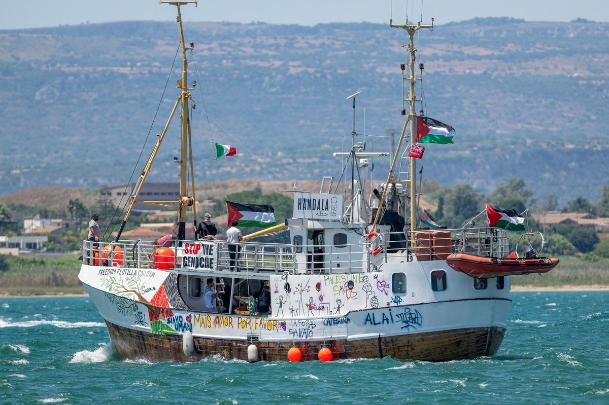 Gaza War: Freedom Flotilla Announces Loss of Contact with Handala, Ship Sailing to Gaza with Humanitarian Aid