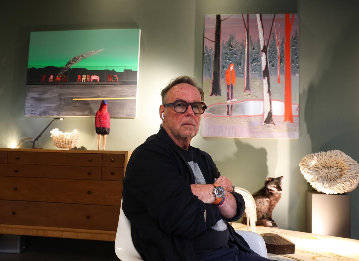 Canadian artist Kim Dorland exhibits for the first time in France, in Bordeaux