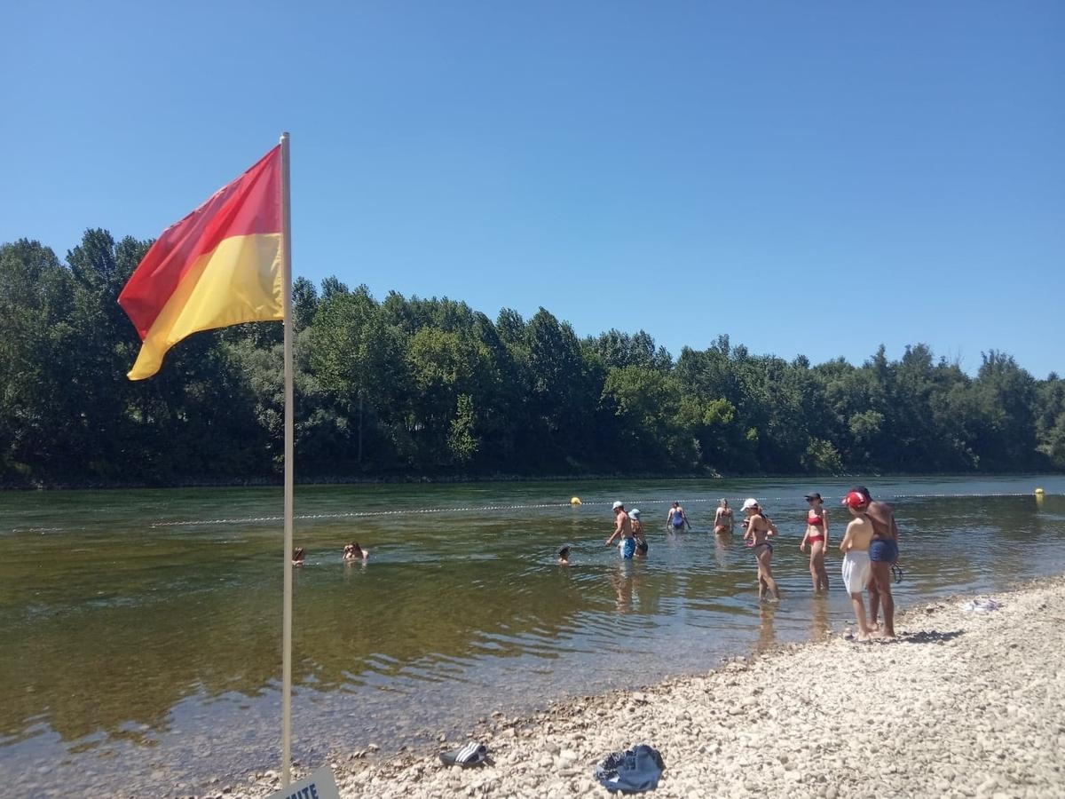 „Es ist toll, diesen Ort in der Nähe zu haben“: Der Strand von Marmande, der Sommerort