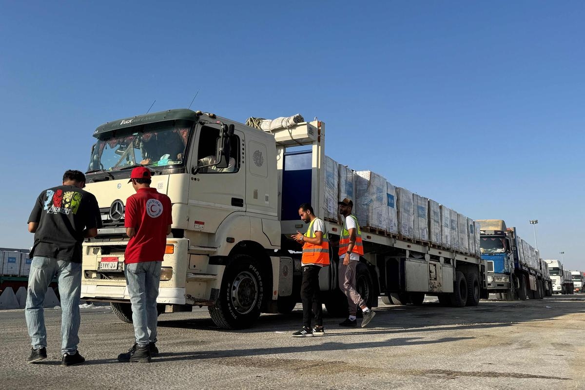 Pomoc humanitarna w Strefie Gazy: food truck przewrócił się na tłum, 20 osób zginęło według Obrony Cywilnej