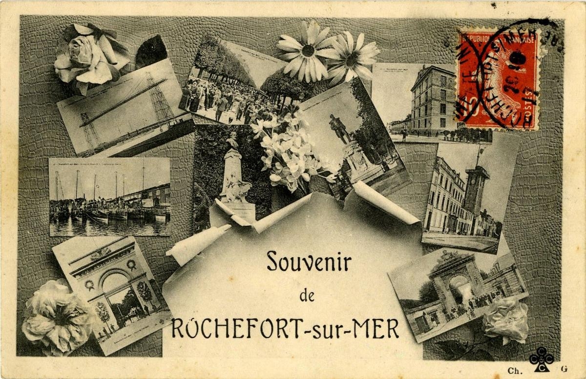 Rochefort: Kartpostallar aracılığıyla, şehrin yaklaşık 150 yıllık tarihi resimlerle anlatılıyor