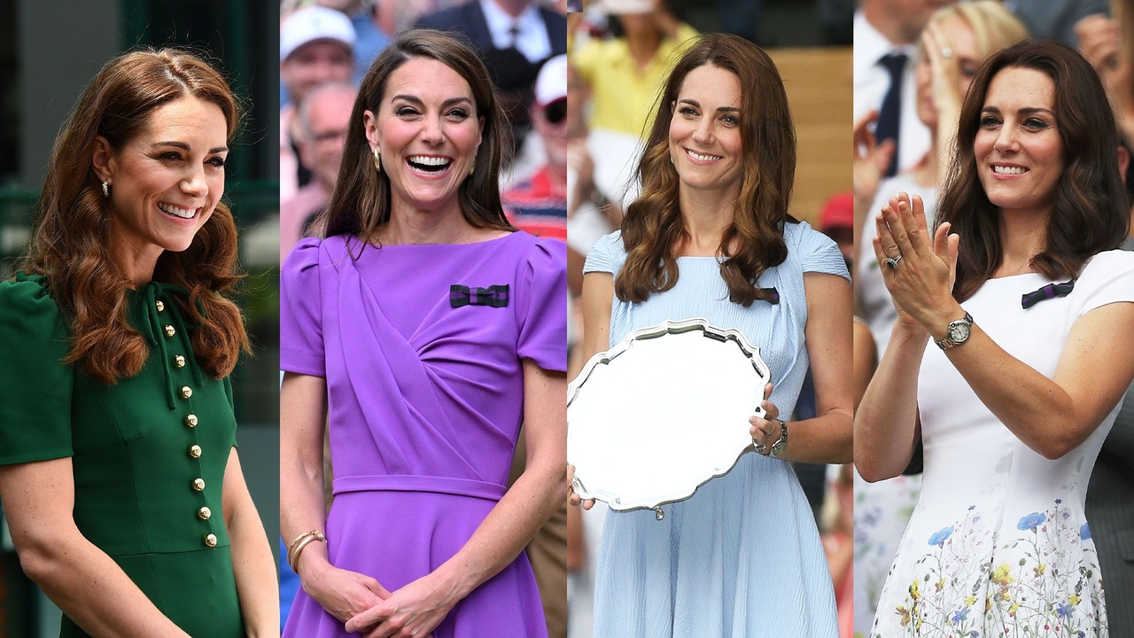 Kate Middleton: Oto jej najpiękniejsze dotychczasowe stylizacje z Wimbledonu