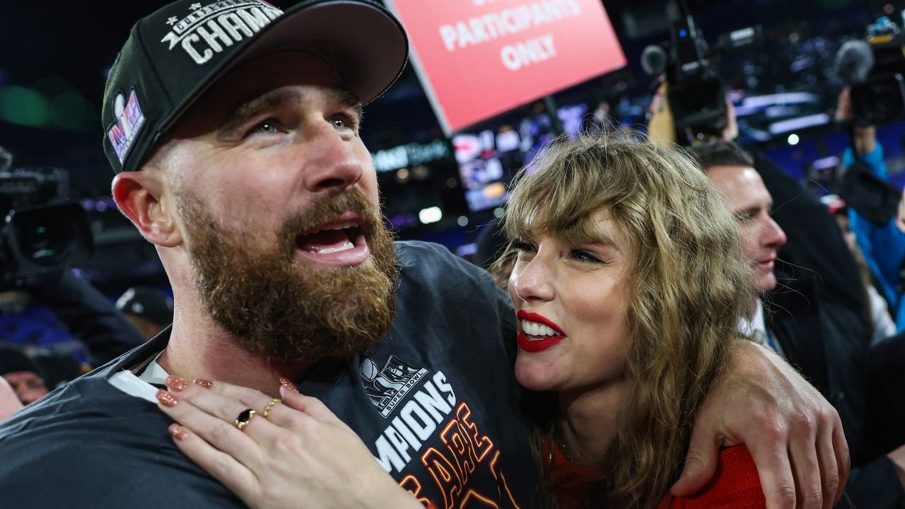 Taylor Swift announces her new album – on her boyfriend’s podcast