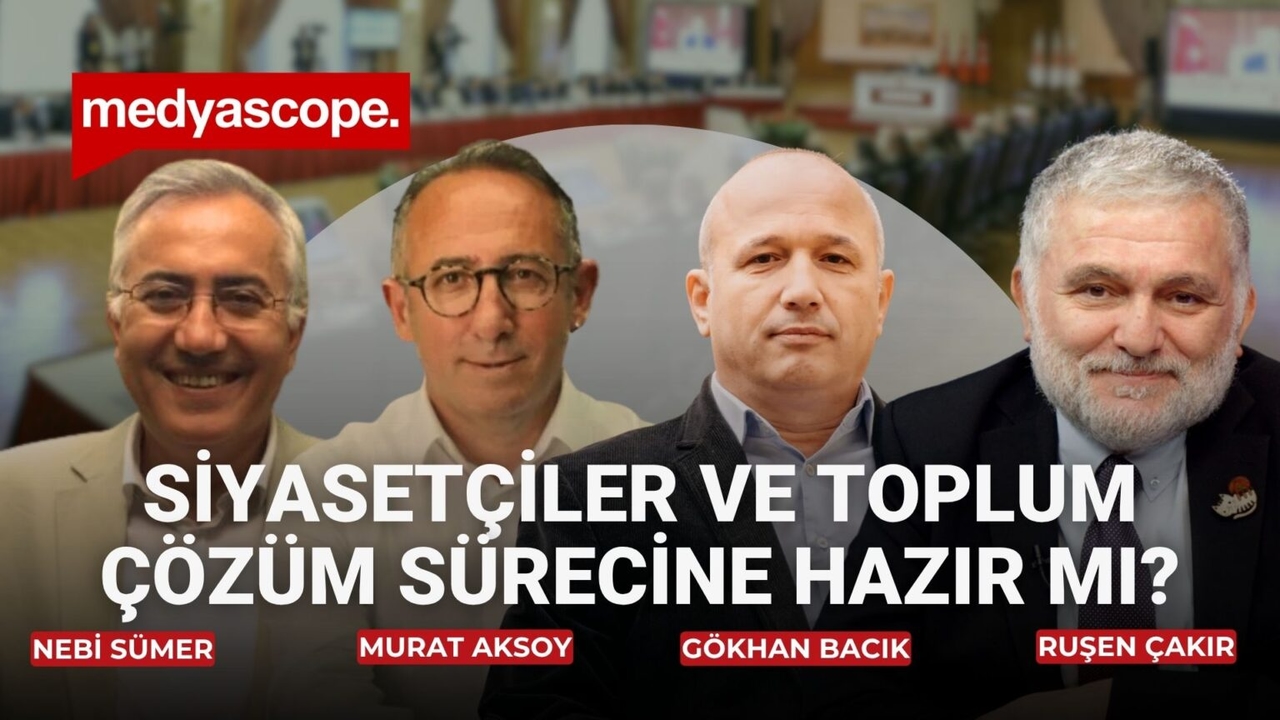 Zijn politici en de samenleving klaar voor het oplossingsproces? | Ruşen Çakır besprak het met zijn gasten