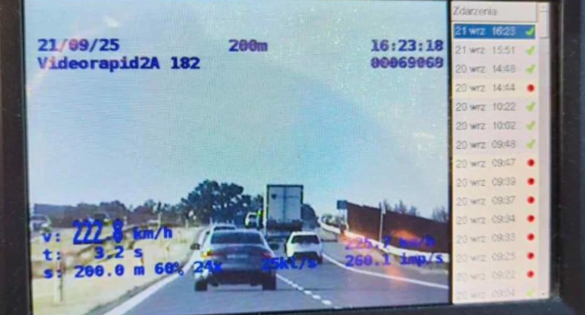 222 km/h – BMW-Fahrer von der Polizei gestoppt