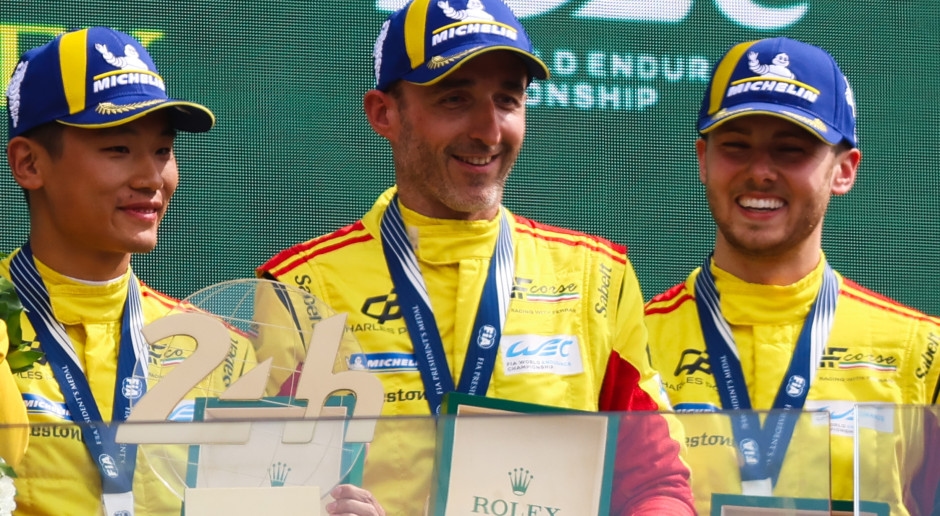 Rolex premió a Robert Kubica. Solo los mejores reciben este lujoso sikora.