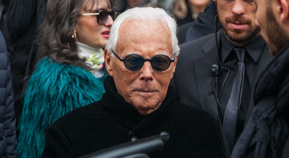 Giorgio Armani não compareceu à Semana de Moda de Milão pela primeira vez em 50 anos
