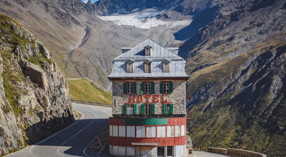 The British Queen, the Pope, and James Bond have all stayed here. An abandoned hotel in the Alps is a social media hit.