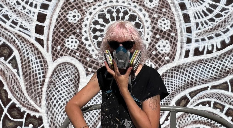 NeSpoon's Lace Tales: Polish Street Art Master Takes the World by Storm