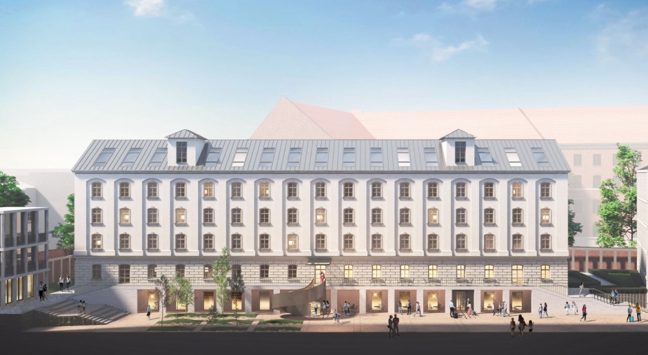 De koning van de luxe van het hotel maakt zich op voor zijn grote Poolse première. De NOHO-investering in Krakau is de "locatie van de actie".