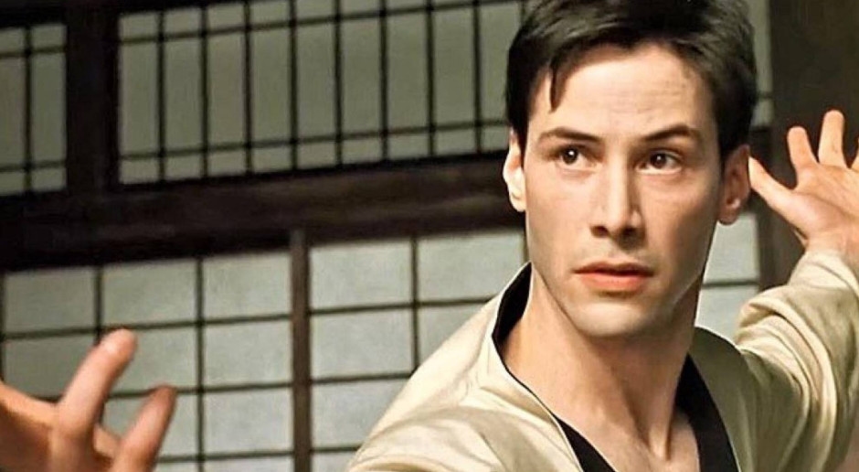 Keanu Reeves entrenó durante casi un año para esta escena de Matrix.