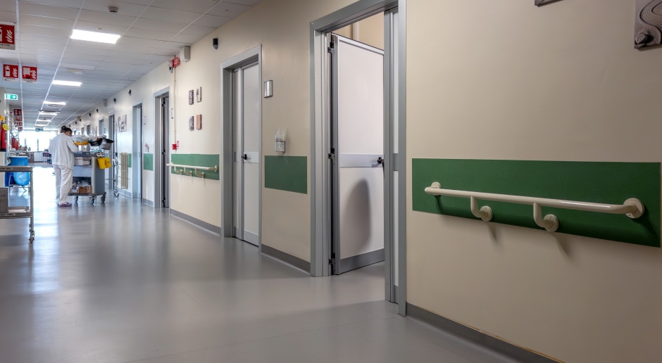 COVID-19 in Włodawa. Er zijn bezoekbeperkingen ingesteld op de ziekenhuisafdeling.