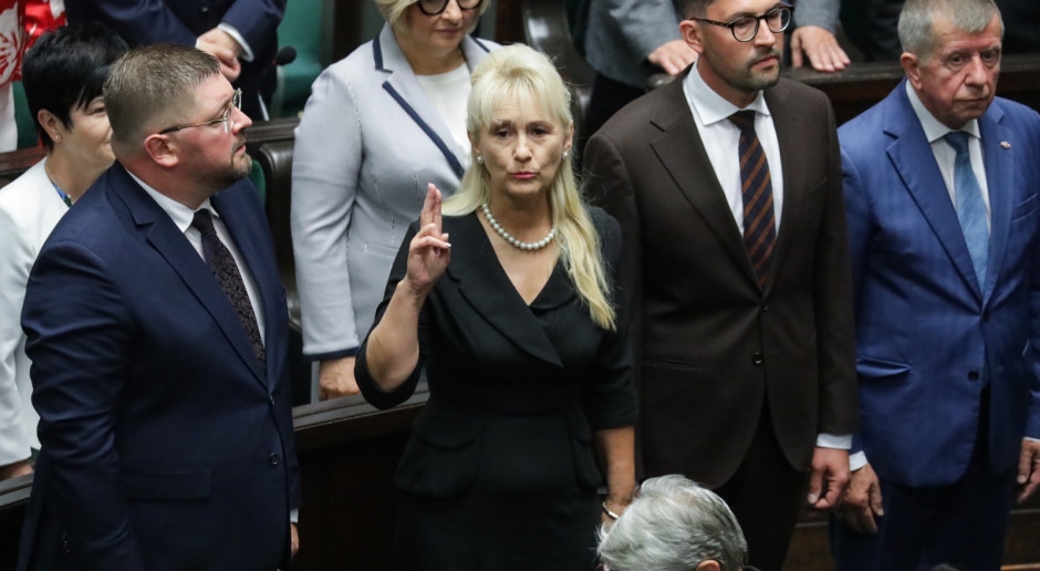 Uma enfermeira de Łomża é uma nova deputada do partido Lei e Justiça.