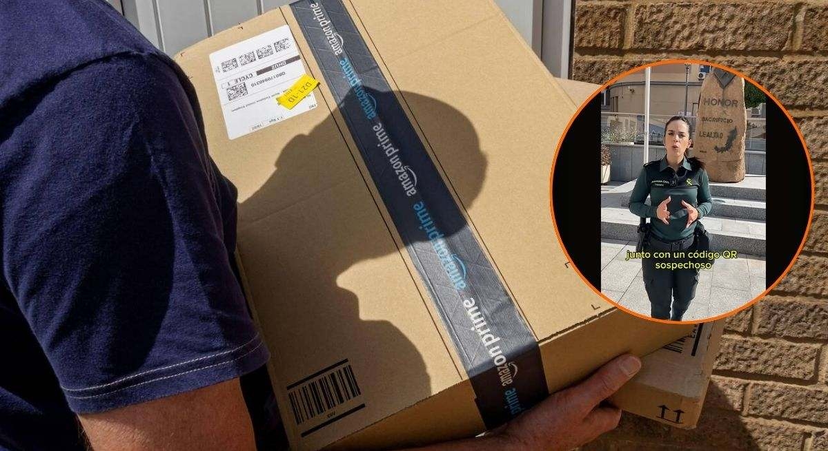 Alarm der Guardia Civil an ganz Spanien: Seien Sie ab sofort misstrauisch, wenn Sie dieses Paket von Amazon erhalten.