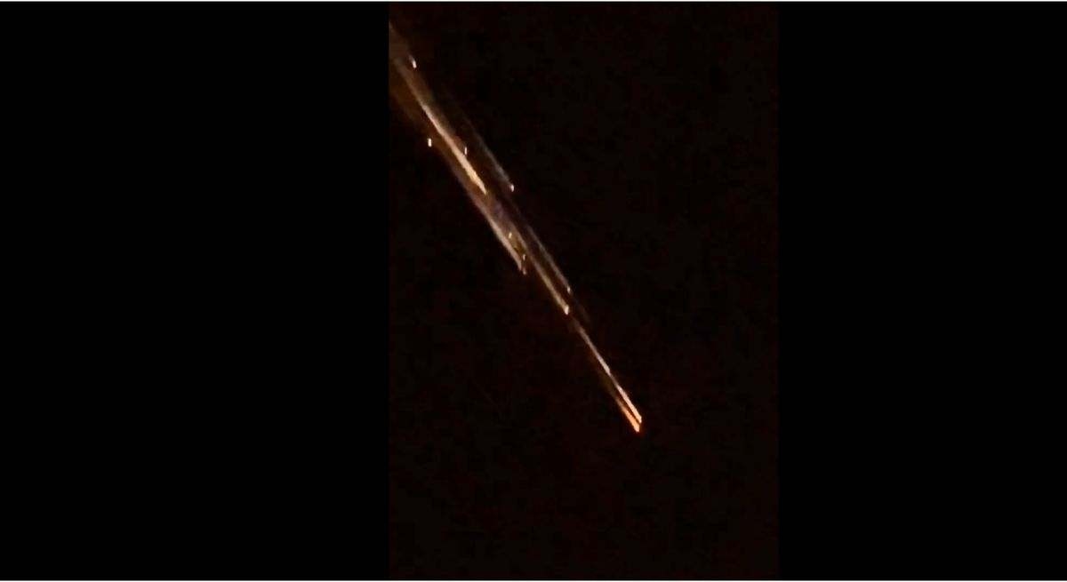 Não foi um meteorito: a China está por trás da enorme bola de fogo que se desintegrou sobre a Espanha.