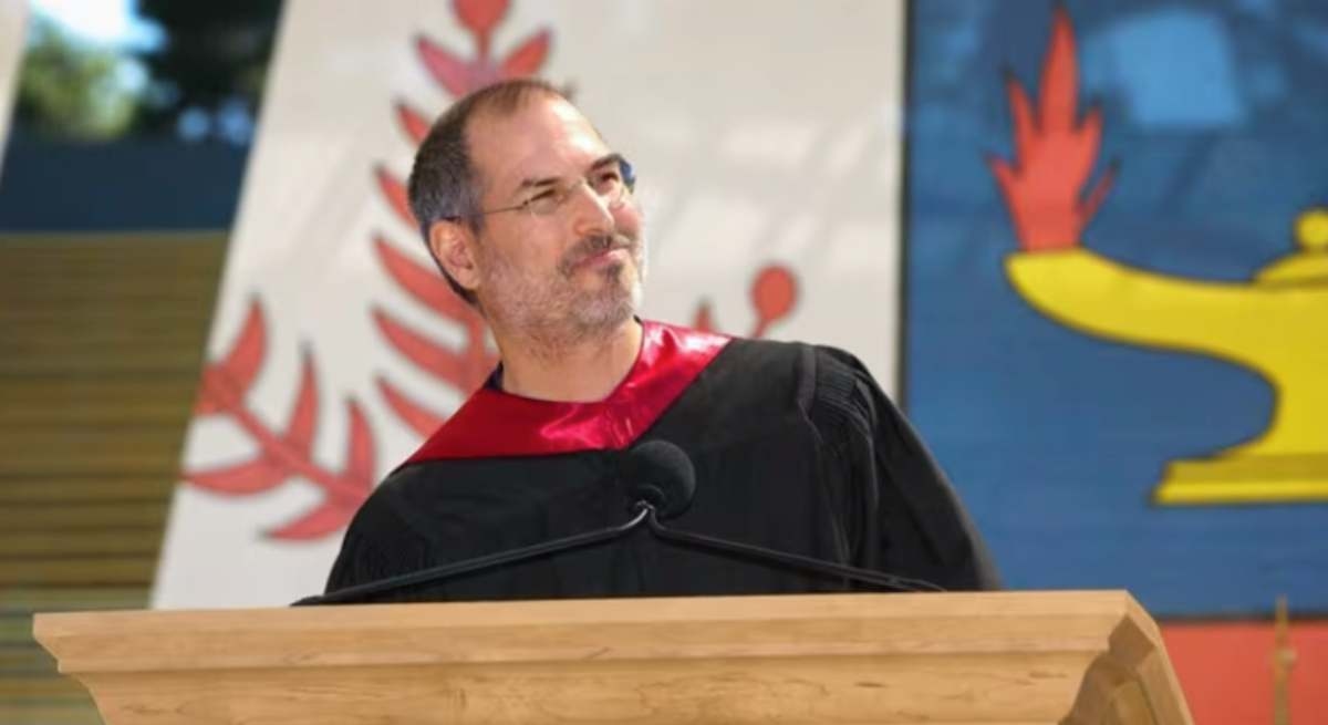 Zo creëerde Steve Jobs de "beste toespraak in de geschiedenis": Hij was er maar één verwijderd van om hem niet te houden.