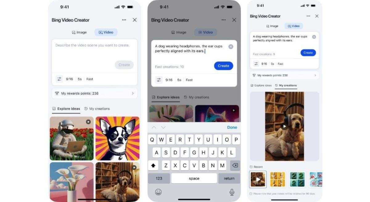 Creating videos with AI has never been easier: Microsoft launches Bing Video Creator for free.