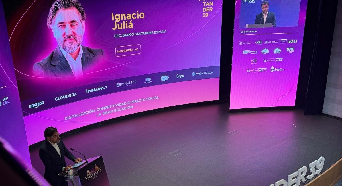Der CEO der Banco Santander Spain schlägt vor, Investitionen in Technologie zu „regulieren, aber nicht zu verlangsamen“.