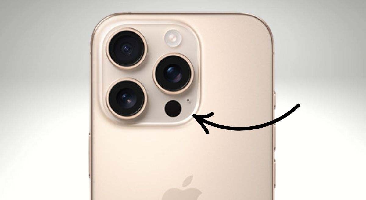 Waarvoor dient het zwarte stipje naast de camera van je telefoon?