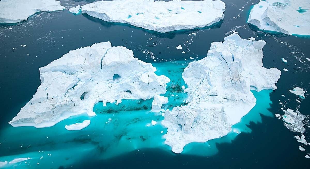 Wissenschaftler entdecken einen positiven Aspekt des schmelzenden Eises Grönlands: Es nährt das Leben im Meer.
