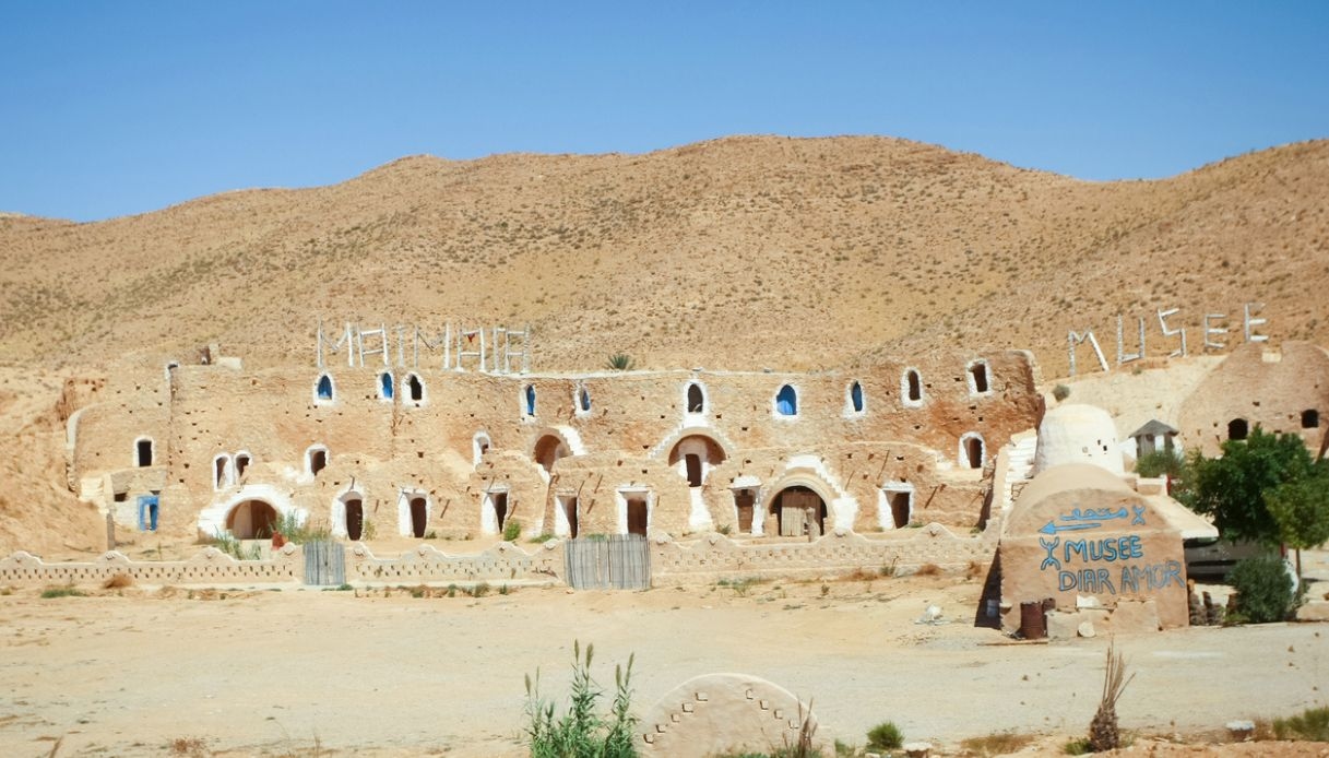 The village of Matmata, with an architecture from another planet