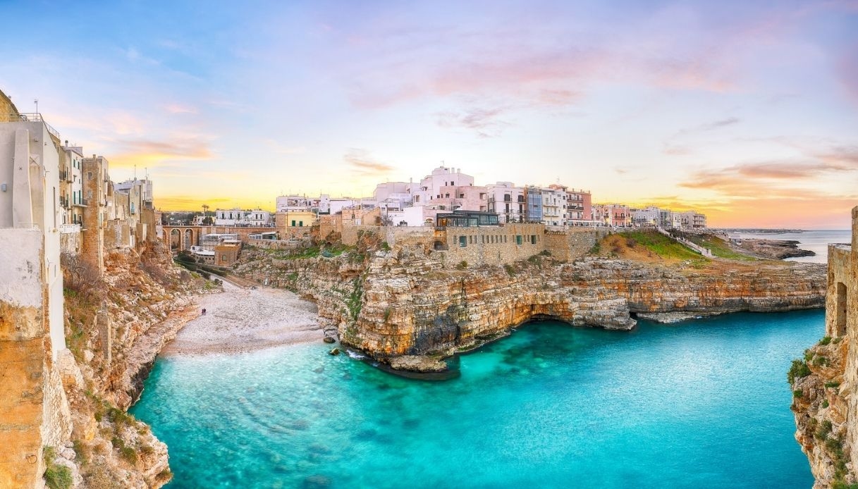 Playa de Lama Monachile, la reina más fotografiada de la costa de Apulia