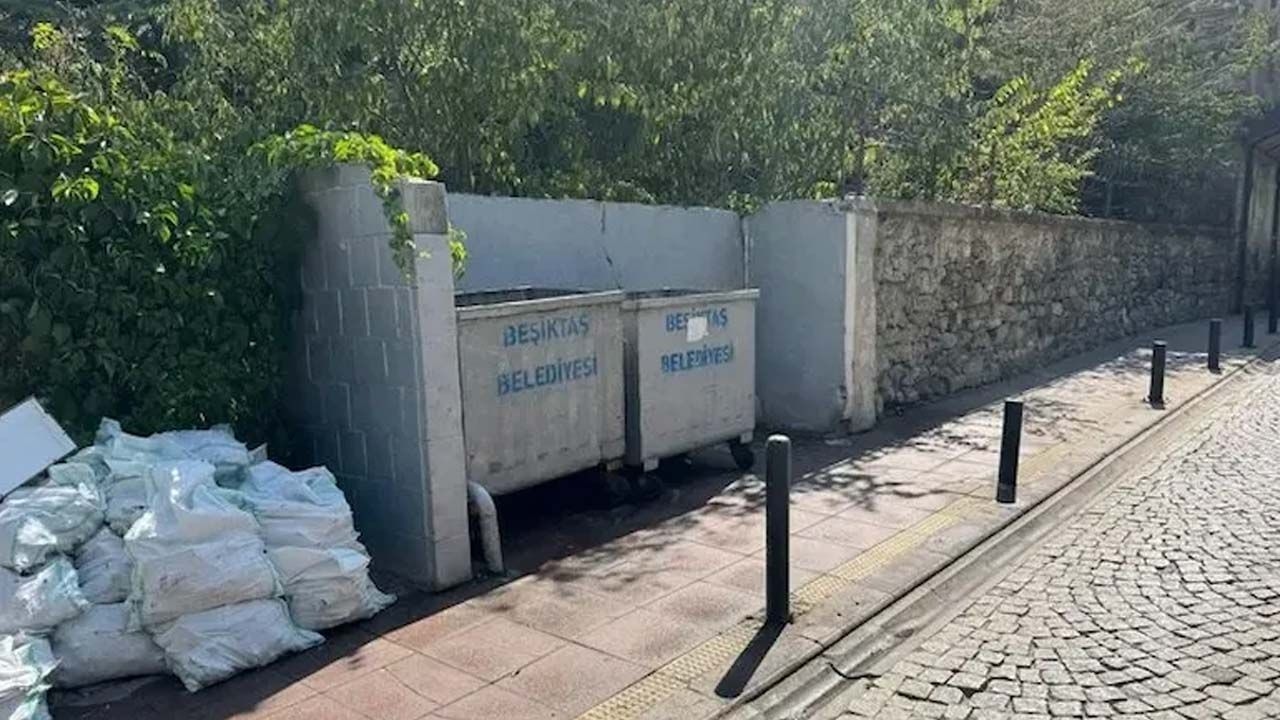 A baby's body was found burned in the garbage in Beşiktaş!
