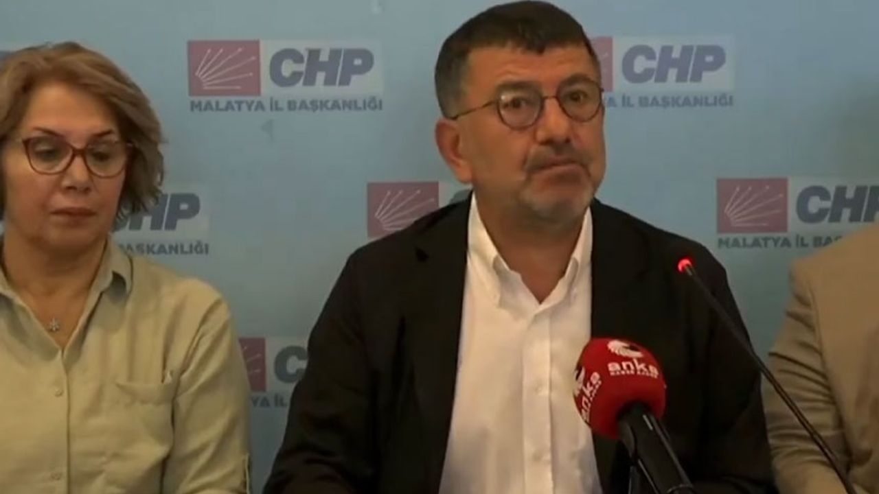 Ağbaba z CHP ostro skrytykował: Jeśli szukasz kradzieży, sprawdź gminę miejską Malatya.