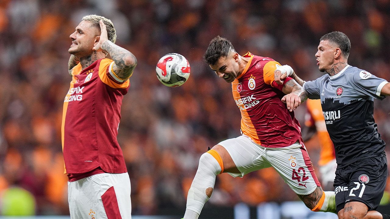 Galatasaray erzielte 3 Tore und 3! Icardi kehrte mit einem Tor zurück