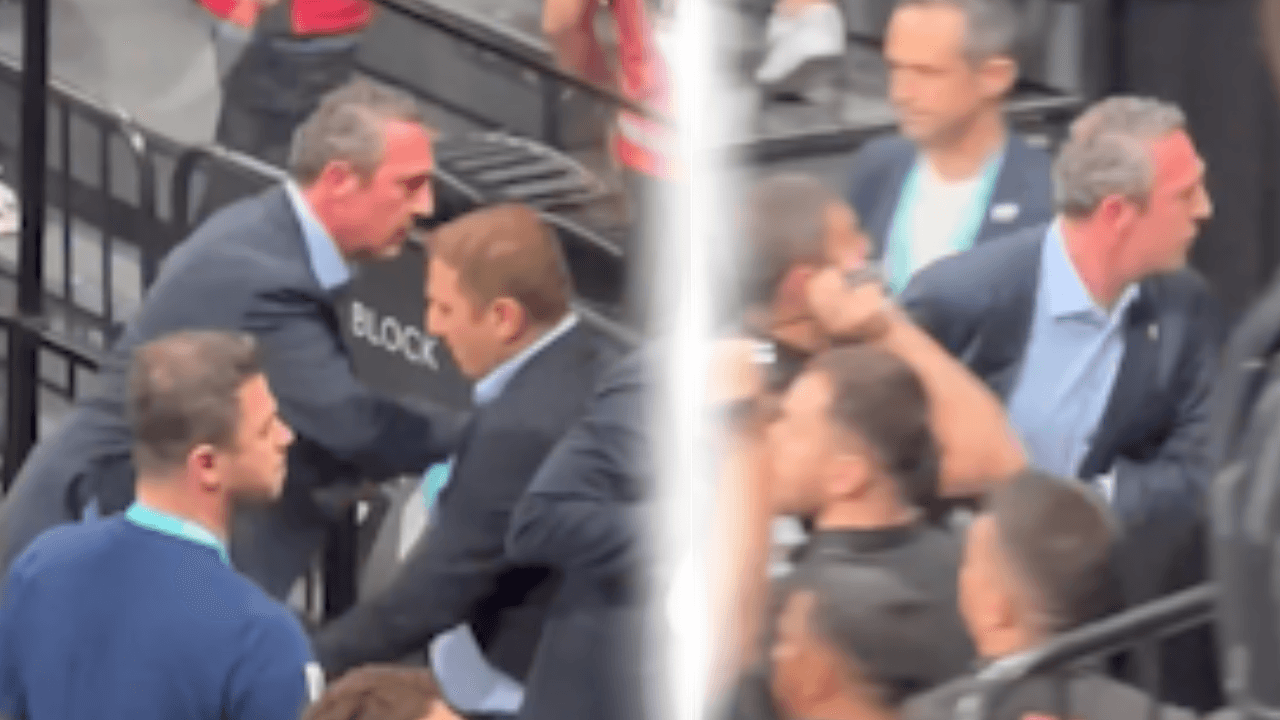 Er heerste chaos op de parketvloer! Ali Koç verliet de hal.