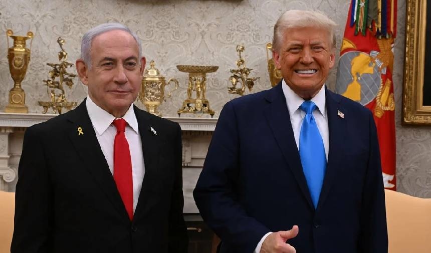 TELE 1 Washingtoner Vertreter Yilmaz Polat erklärte den Verkehr des Treffens zwischen Netenjahu und Trump